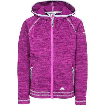 Pánská mikina TRESPASS Dívčí fleecová mikina s kapucí 3 ROKY FIALOVÁ