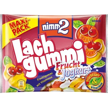 Bonbon Storck nimm2 Lachgummi Frucht & Joghurt 376g