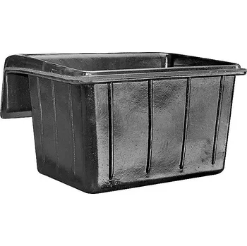 krmítko pro hospodářská zvířata Závěsný gumový žlab 20 litrů hranatý