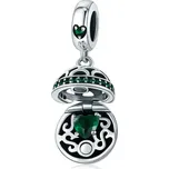 Elenys stříbrný přívěsek Zelené překvapení