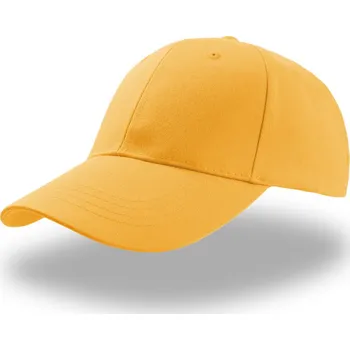Atlantis Headwear Kšiltovka Zoom, 6 panelová, baseballová COT33000320099-yellow Žlutá UNI