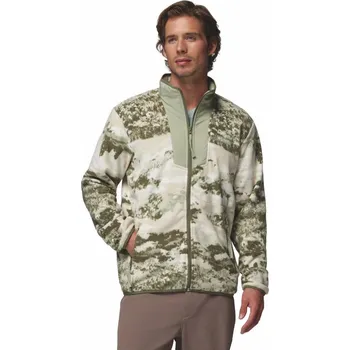 Pánské oblečení Columbia Sequoia Grove Printed Full Zip M 2135511399 - safari/fieldaze XXL