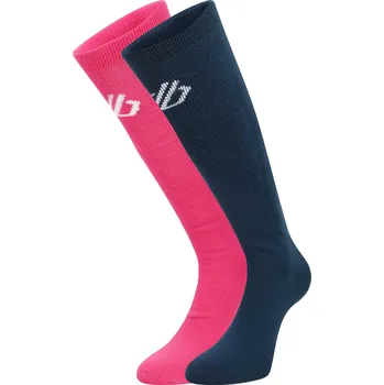 Pánské ponožky DARE 2B Ponožky pro dospělé, 2 páry MODRÁ|RŮŽOVÁ