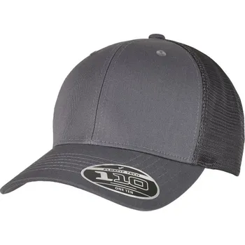 Kšiltovka 110 Flexfit Melange Trucker - grey/melange