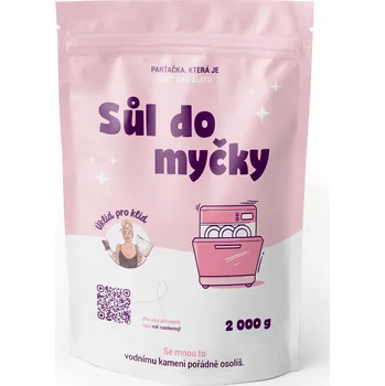 Nádoba na olej a ocet Úklid pro klid Sůl do myčky - 2 kg