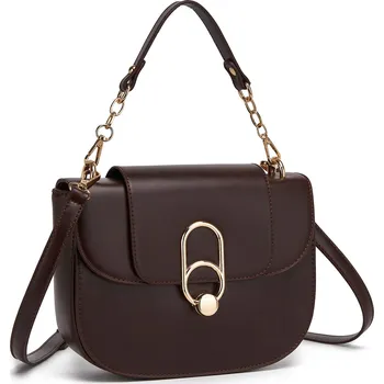 Kabelka Elegantní sedlová kabelka Miss Lulu - coffee