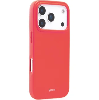 Pouzdro na mobilní telefon Kryt ROAR Colorful Jelly pro Apple iPhone 17 Pro - broskvově růžový