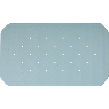 Protiskluzová podložka Spirella protiskluzová podložka do vany RUBY, studená modrá, přírodní kaučuk, 70 x 40 cm