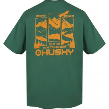 Husky Pánské bavlněné triko Tee View M XXXL, green