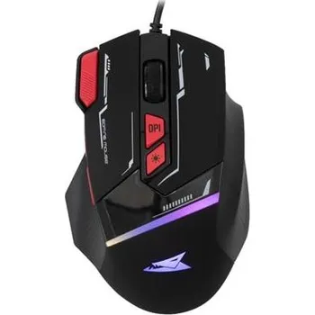 Myš Baracuda herní myš MANTA, 8D, 12800 dpi, černá (BGM-041)