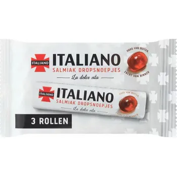 Bonbon Italiano lékořicové bonbony se salmiakem 3 x 33 g