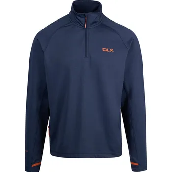 Pánská móda TRESPASS Pánská sportovní mikina s dlouhým rukávem DLX L FIALOVÁ |MODRÁ|ŠEDÁ