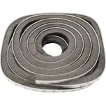 Štětinové těsnění 9 mm x 9 mm x 6 mb - šedá