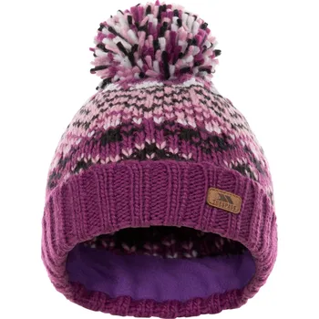 Pokrývka hlavy TRESPASS Dětská čepice Sprous Unisex Beanie Hat FIALOVÁ