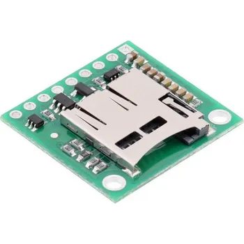 Čtečka paměťových karet Modul čtečky karet microSD s převodníkem napětí 5V - Pololu 2587