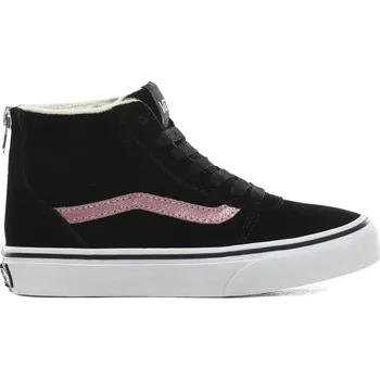Chlapecké tenisky Vysoké tenisky dětské VANS Ward Hi Zip (WEATHERIZED) BLK/TR WHT - 33