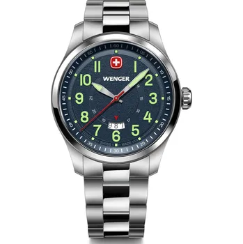 Hodinky Wenger Terragraph 01.0541.123 + prodloužená záruka 5 let + 5 let na výměnu baterie zdarma + možnost výměny do 90 dní