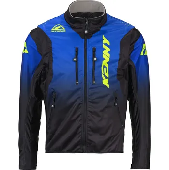 Moto oblečení KENNY bunda SOFTSHELL Enduro 26 blue/neon yellow - M