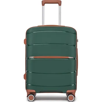 Moderní kabinový kufr Kono - PP - zelený - 38 L