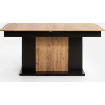 Jídelní stůl Jídelní rozkládací stůl Venetto 160/410 cm dub Craft zlatý/černý