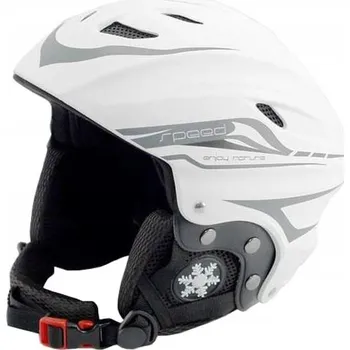 Lyžařská helma BATSPORT vel. M 55-59 Cm Bílá