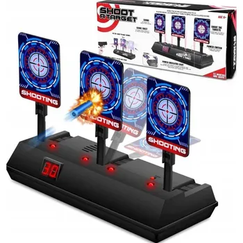 Dětská zbraň Elektronický terč pro NERF - pistole na šipky a kuličky