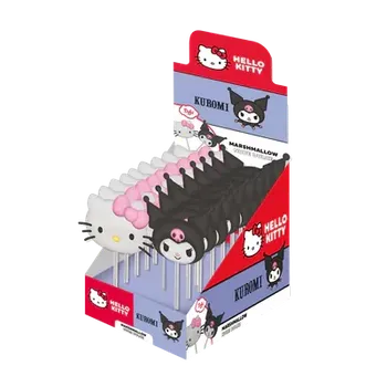 Bonbon Hello Kitty & Kuromi marshmallow lízátko 30g