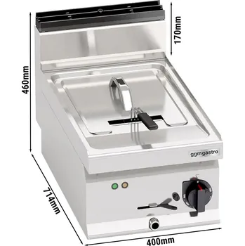 fritéza G.Gastro Elektrická fritéza 10L (6 kW)