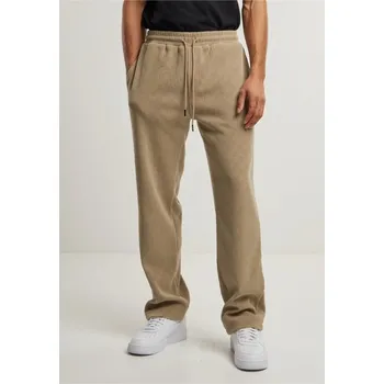 Jacquard Velvet Wide Sweatpants - unionbeige 5XL