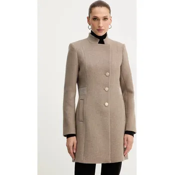 Dámský kabát Kabát s příměsí vlny Morgan GUERTA béžová 80X, vel. 40