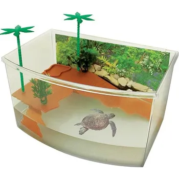 Terárium COBBYS PET Bazén pro želvy 27x19x15cm 5,5 litru