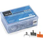 XLC Krabice s 25 sadami brzdových destiček na kolo XLC BP-O25 P/Sh,Br-M675 ORANŽOVÁ|ŽLUTÁ