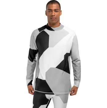 Pánské tričko SIROKO Funkční termotričko SLUSH Camo M ČERNÁ