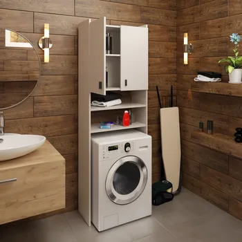 Koupelnový nábytek Max-i Skříňka nad pračku MARTIEN NEW kašmír