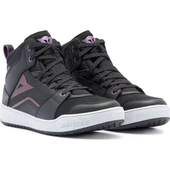 Sport DAINESE boty SUBURB D-WP dámské black/white/metal purple - 39