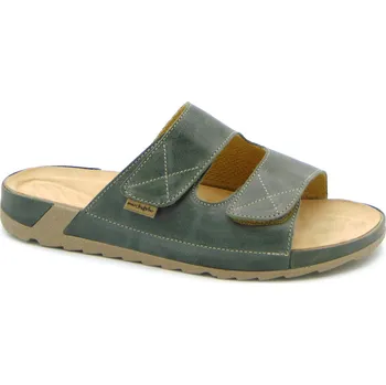 Pánská obuv MEDISTYLE pánský zdravotní pantofel VILÉM Barva: Šedá, Velikost EU: 47