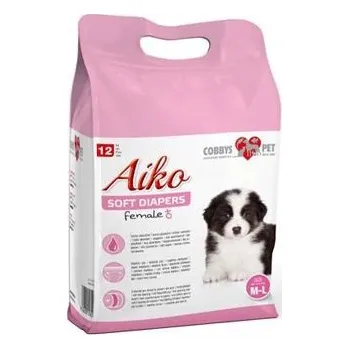 sáček na exkrement Plenky pro psy Aiko Soft Diapers 36x52cm 12ks