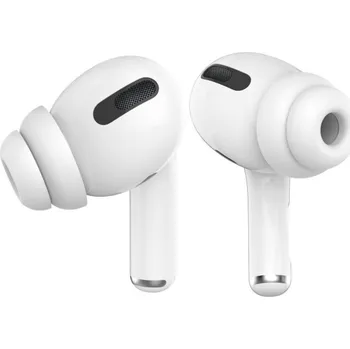 AhaStyle náhradní silikonové špunty ve speciálním provedení pro AirPods Pro 1 / 2 - S/M/L - bílé