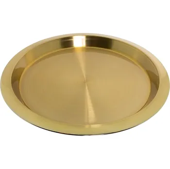 Haushalt international Podnos z nerezové oceli, zlatý, 40 cm 485033