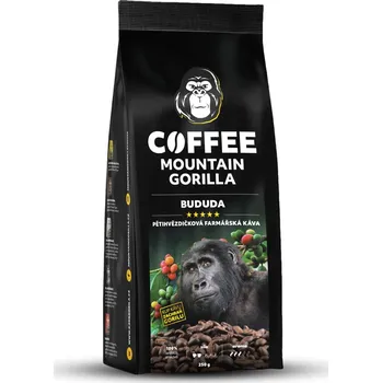 Mountain Gorilla Coffee Uganda Bududa zrnková 250 g