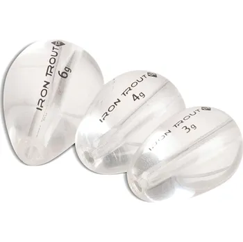 Iron Trout olovo T-Drop Ghost hmotnost 4g 1ks