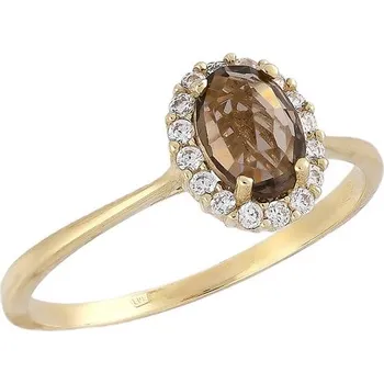 Prsten MOISS prsten ze žlutého zlata Záhněda