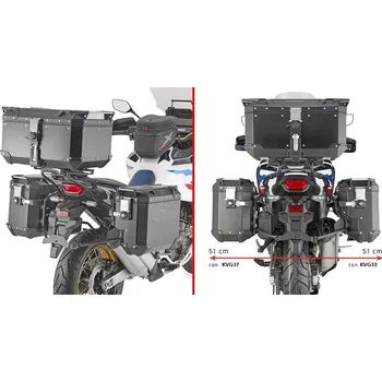 Nosič na motocykl a skútr KAPPA KLOS1178CAM nosič bočních kufrů HONDA CRF 1100 L Africa Twin / Adventure Sports (20-25)