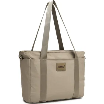 Cestovní kabelka s kapsou na notebook 15,6" Kono - khaki