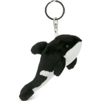 plyšák Plyšová kosatka klíčenka 8 cm - plyšové hračky