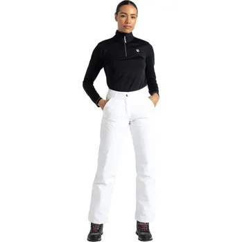 Snowboardové kalhoty DARE 2B Dámské zateplené lyžařské kalhoty Diminish 2XL BÍLÁ