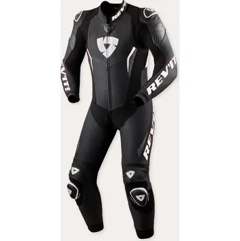 Moto kombinéza REVIT kombinéza ARGON 3 1-dílná black/white - 48