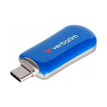 USB flash disk Pendrive Verbatim Plectra blue 512 GB USB-C 3.2 modrý