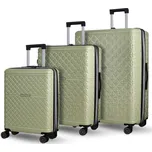 Sada cestovních kufrů ROCK Maya - zelená