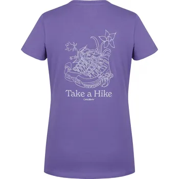 Dámské tričko Husky Dámské bavlněné triko Tee Walker L M, purple